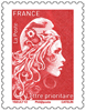 Evolution prix du timbre en france canada